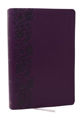 KJV Giant Print End-of-Verse Reference Bible, Purple (09/25)