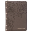 KJV Large Print Compact Tan Debossed