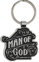 Keyring Man of God 1 Tim 6:11 Metal