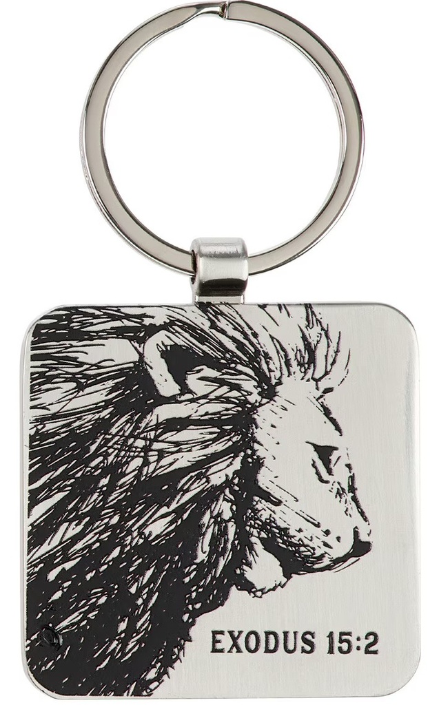 Keyring Strength & Defence Lion Ex 15:2