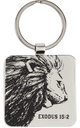 Keyring Strength & Defence Lion Ex 15:2