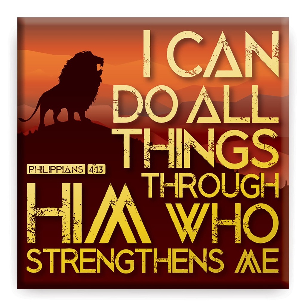 Magnet All Things Lion