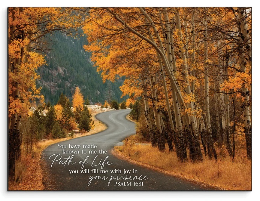 Mounted Print Path of Life MDF