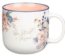 Mug Be Still and Know Peach Blossom 