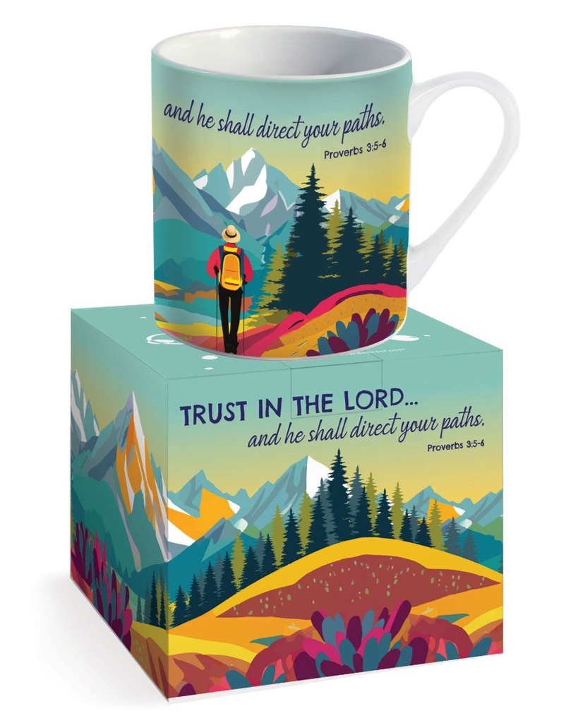 Mug Trust In The Lord Hiking