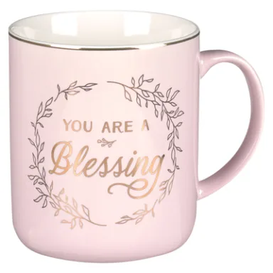 Mug You Are A Blessing Pink
