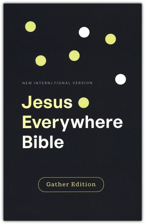 NIV Jesus Everywhere Outreach Bible Larger Print Paperback