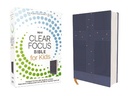 NIrV Clear Focus Bible for Kids Blue