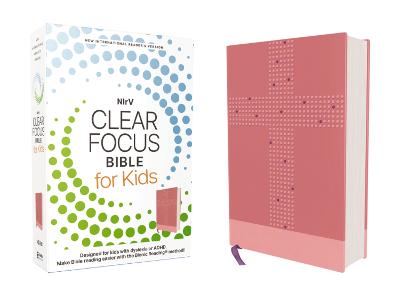 NIrV Clear Focus Bible for Kids Pink 