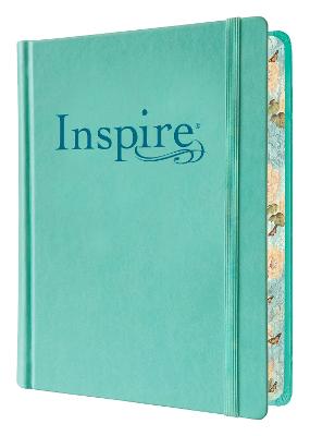 NLT Inspire Bible Aquamarine H/C