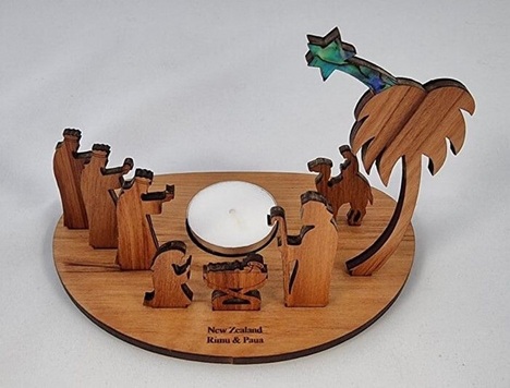 Nativity Set Candle Rimu