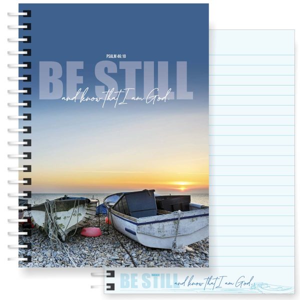 Notebook Be Still Boats A5