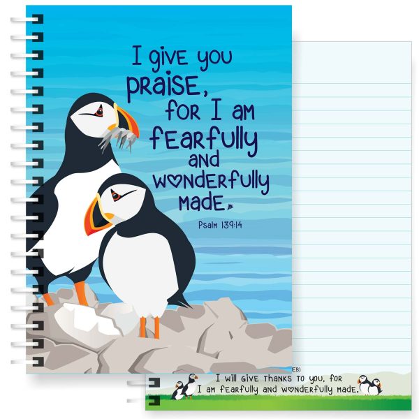 Notebook Fearfully & Wonderfully Made Spiral A5