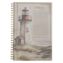 Notebook Footprints Lighthouse Wirebound 
