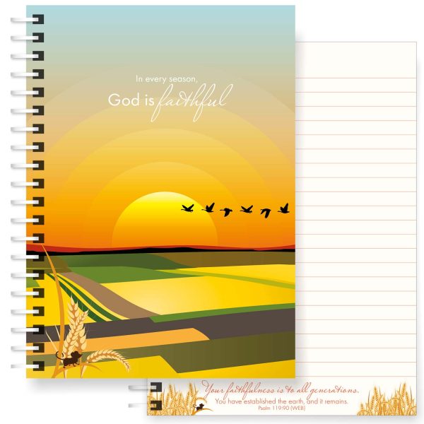 Notebook God Is Faithful A5