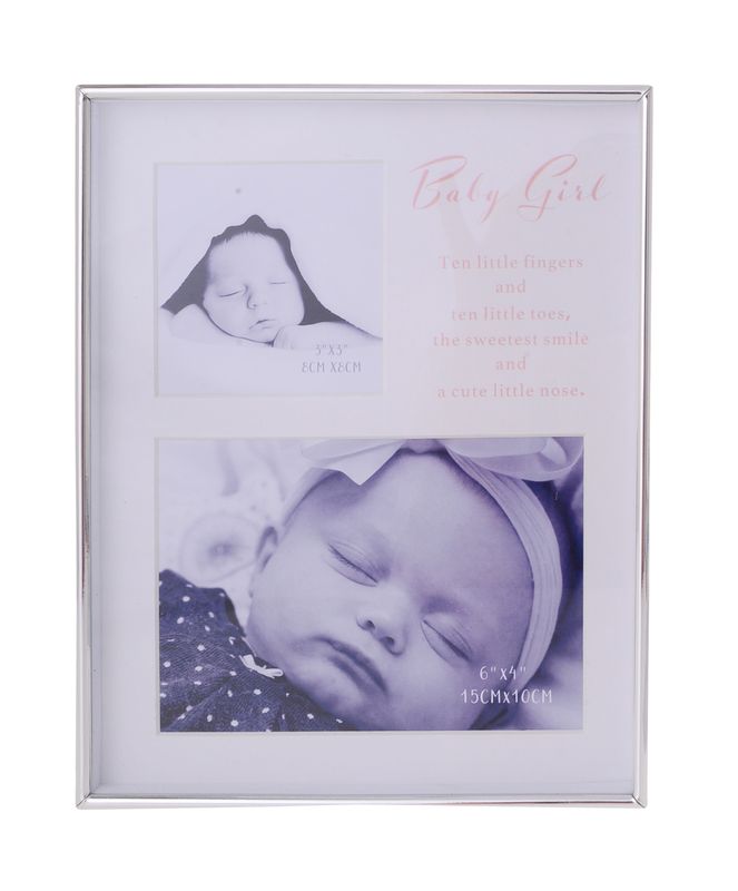 Photo Frame Baby Girl Collage