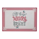 Placemats 12pc Joy To The World Paper 