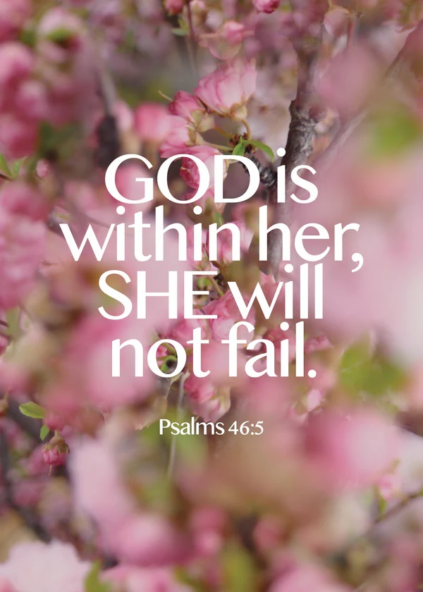 Post Lg: God Is Within Her She Will Not Fall
