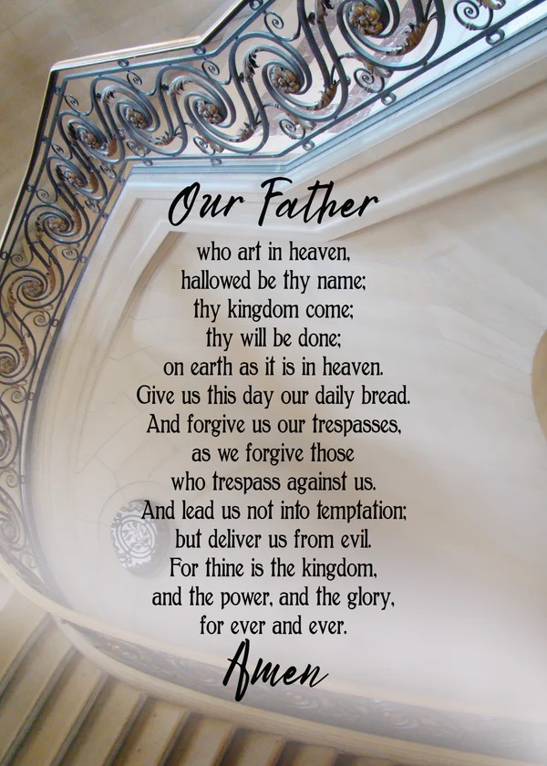 Post Lg: Our Father Who Art In Heaven