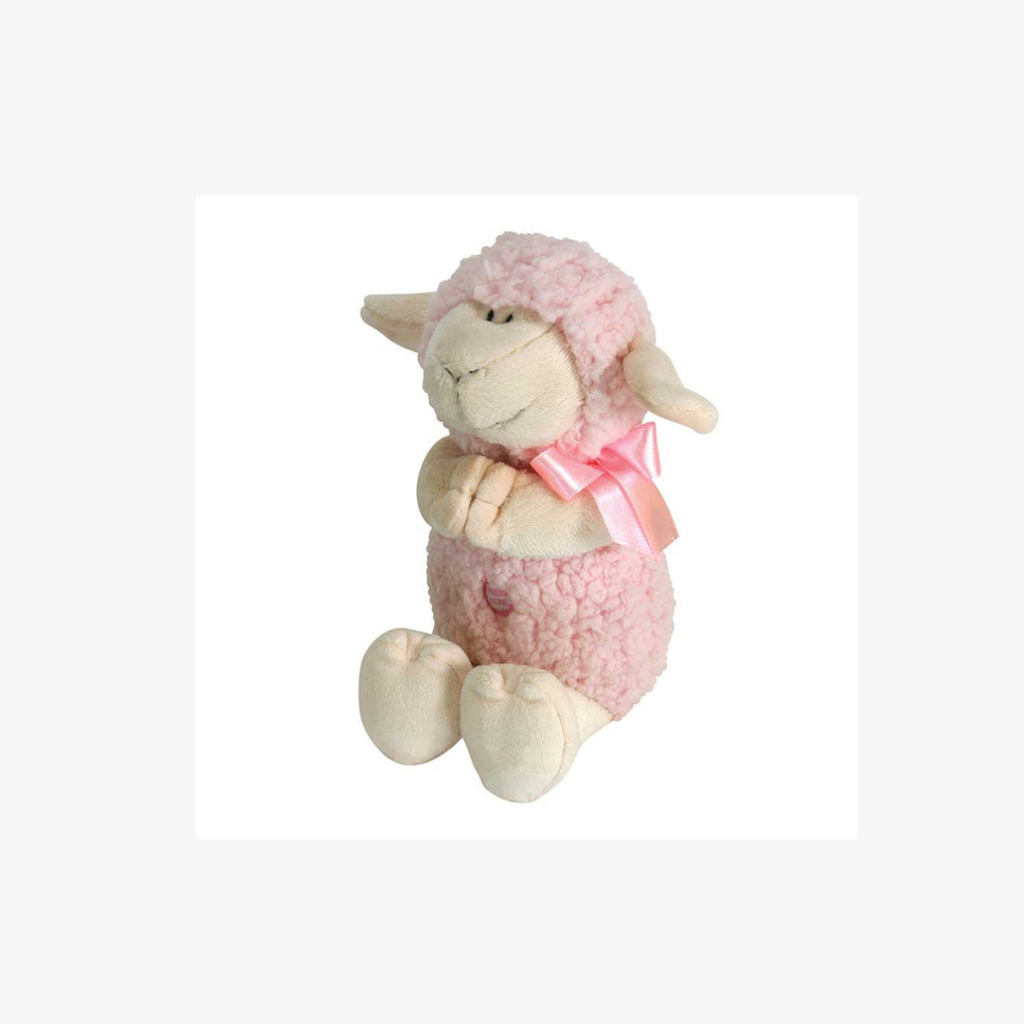Praying Lamb Pink Plush (12/24)