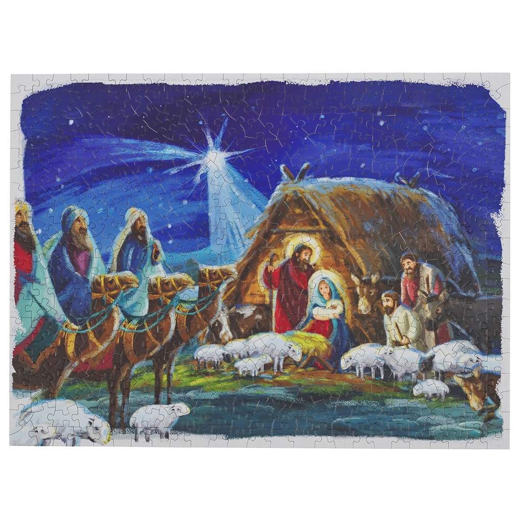 Puzzle 500pc Nativity Scene 