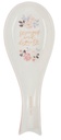 Spoon Rest Strength & Dignity Pink Floral