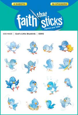Sticker Gods Little Bluebirds