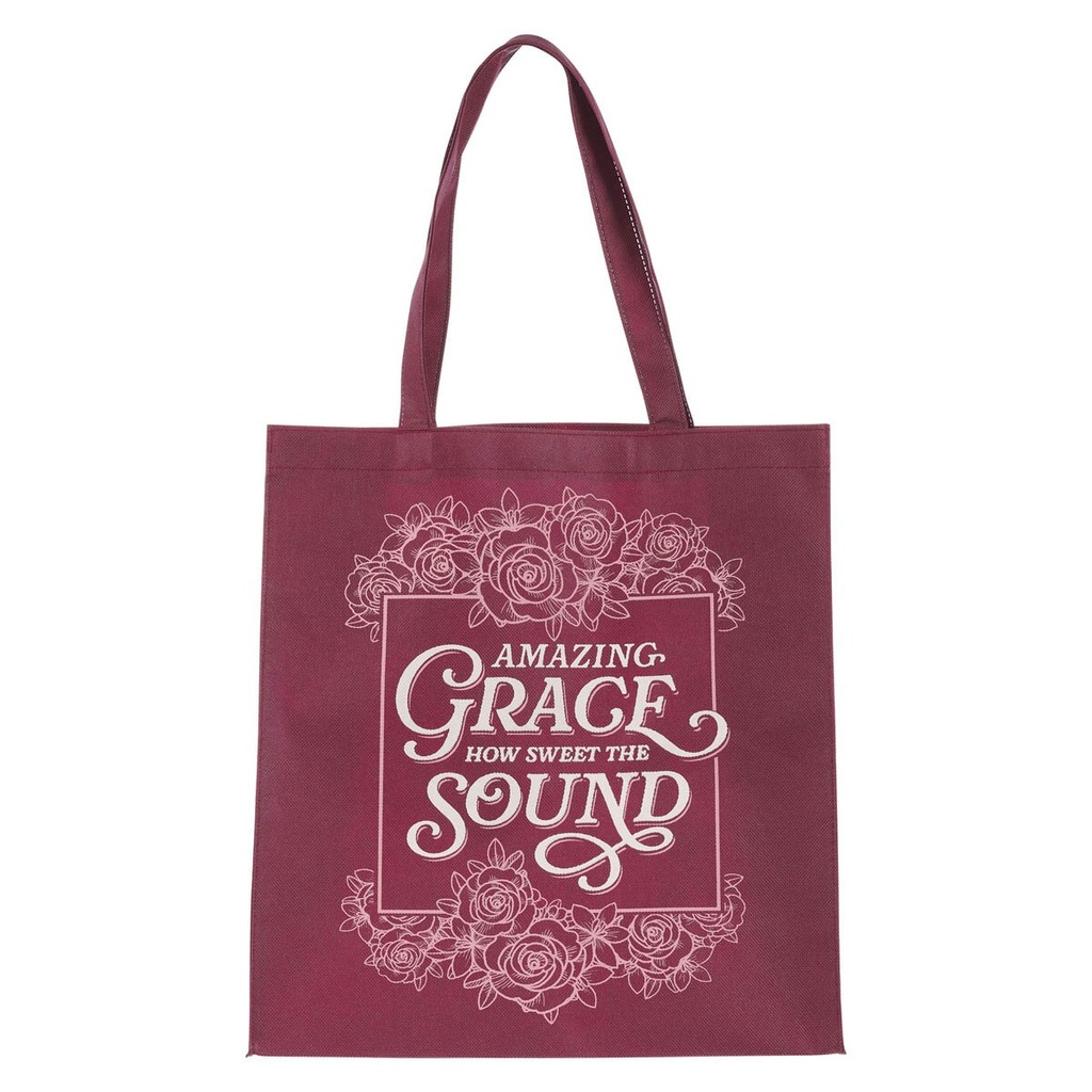 Tote Amazing Grace Burgundy Polypropylene 