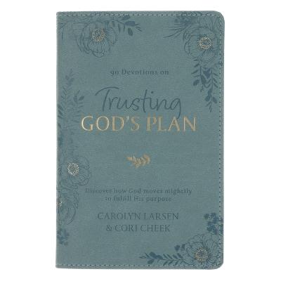 Trusting God's Plan Green Faux Leather