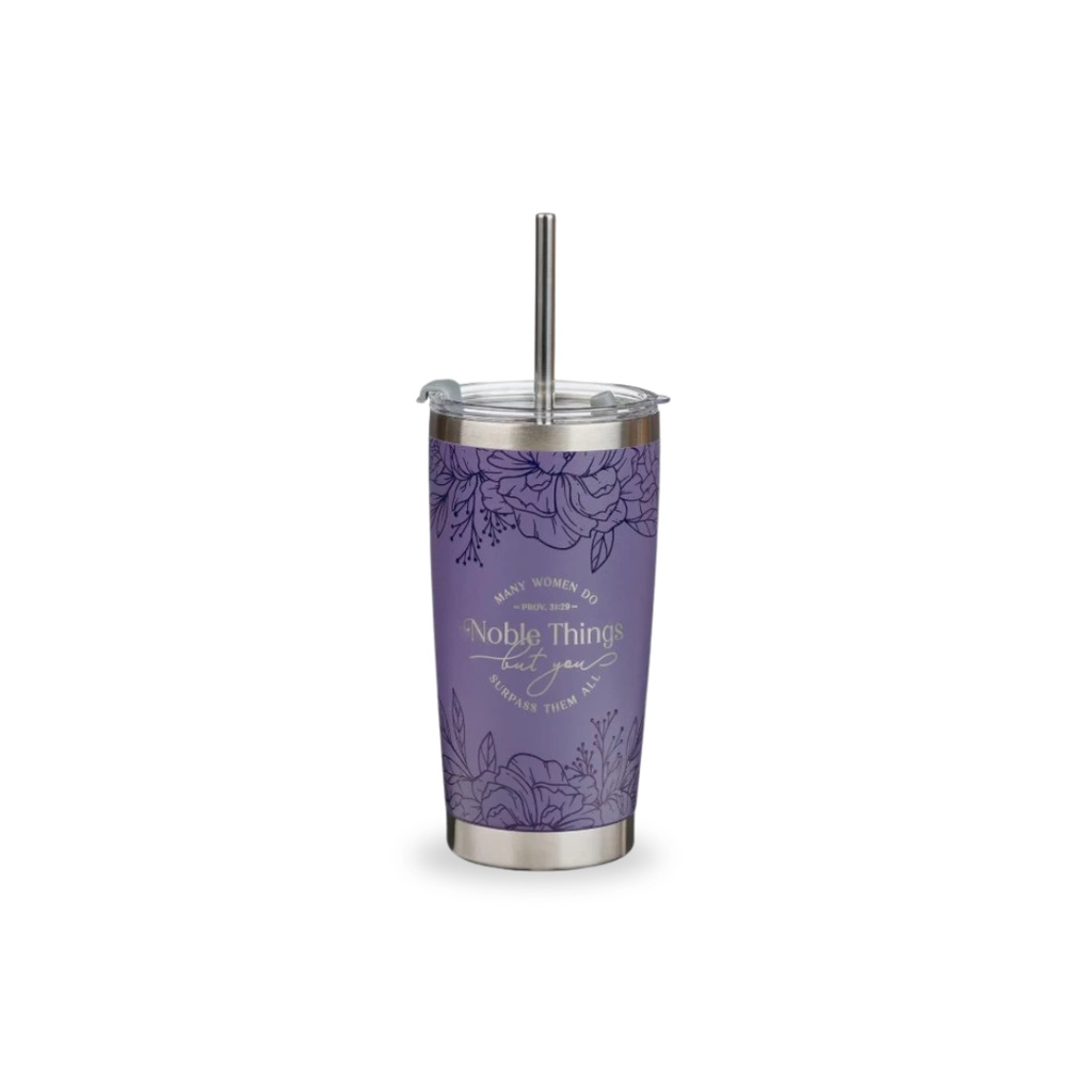 Tumbler Noble Things Lavender Floral SS 