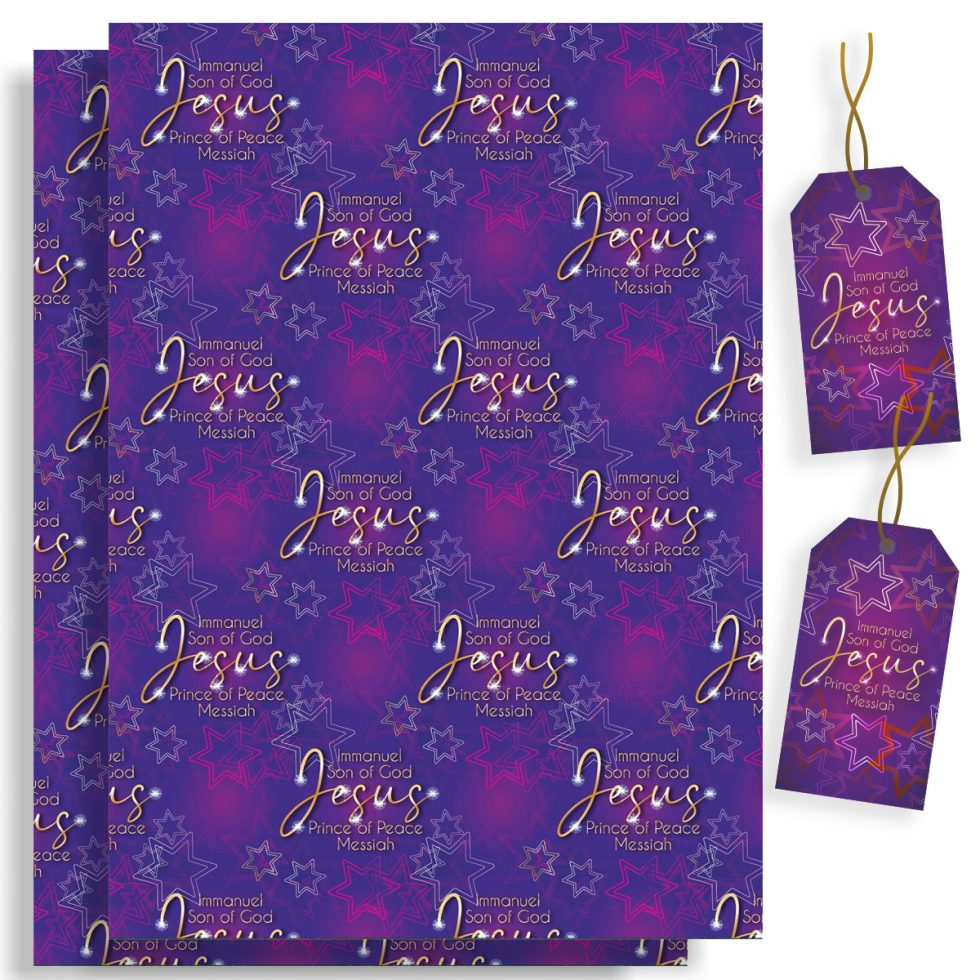 Wrapping Paper Jesus