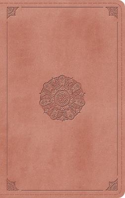 ESV Thinline Bible, Indexed (TruTone, Blush Rose, Emblem Design)    (11/25)
