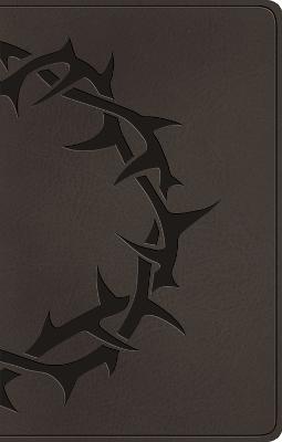 ESV Premium Gift Bible (TruTone, Charcoal, Crown Design)  (08/25)