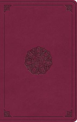 ESV Premium Gift Bible (TruTone, Raspberry, Emblem Design) (08/25)