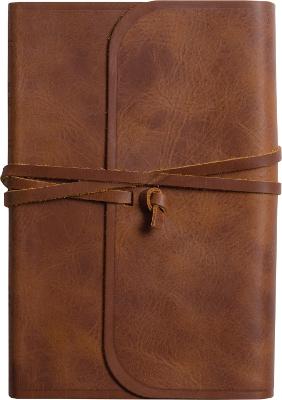 ESV Thinline Bible, Red Letter (Natural Leather, Brown, Flap with Strap)  (11/25)