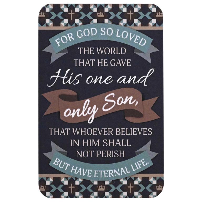 Pocket Card For God So Loved (03/25)