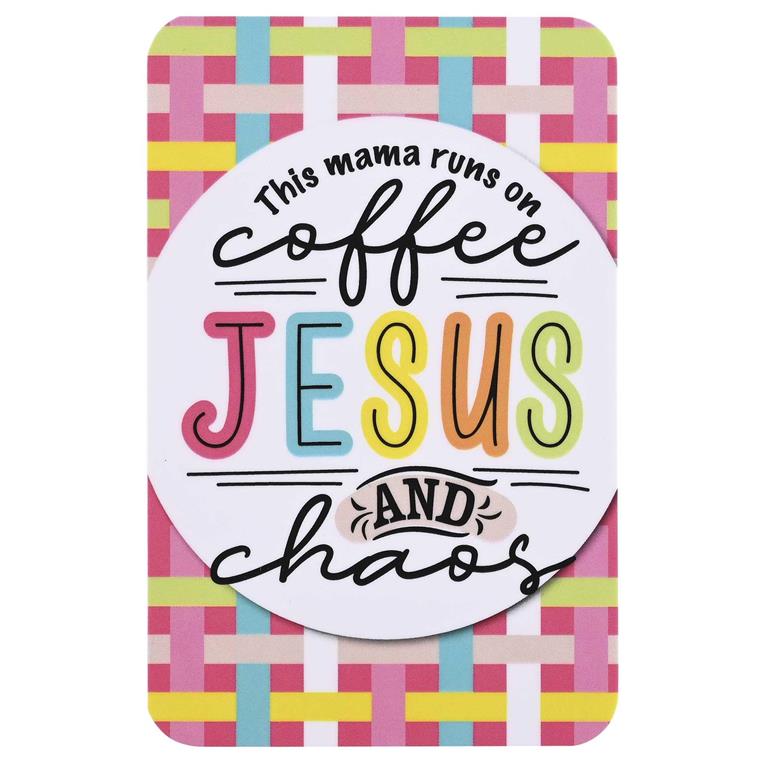 Pocket Card Coffee Jesus and Chaos Pack of 12