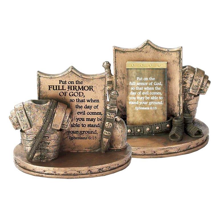 Card Holder Full Armor of God Bronze (03/25)