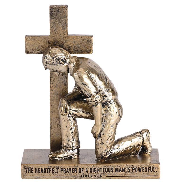 Figurine Praying Man Called To Pray (03/25)
