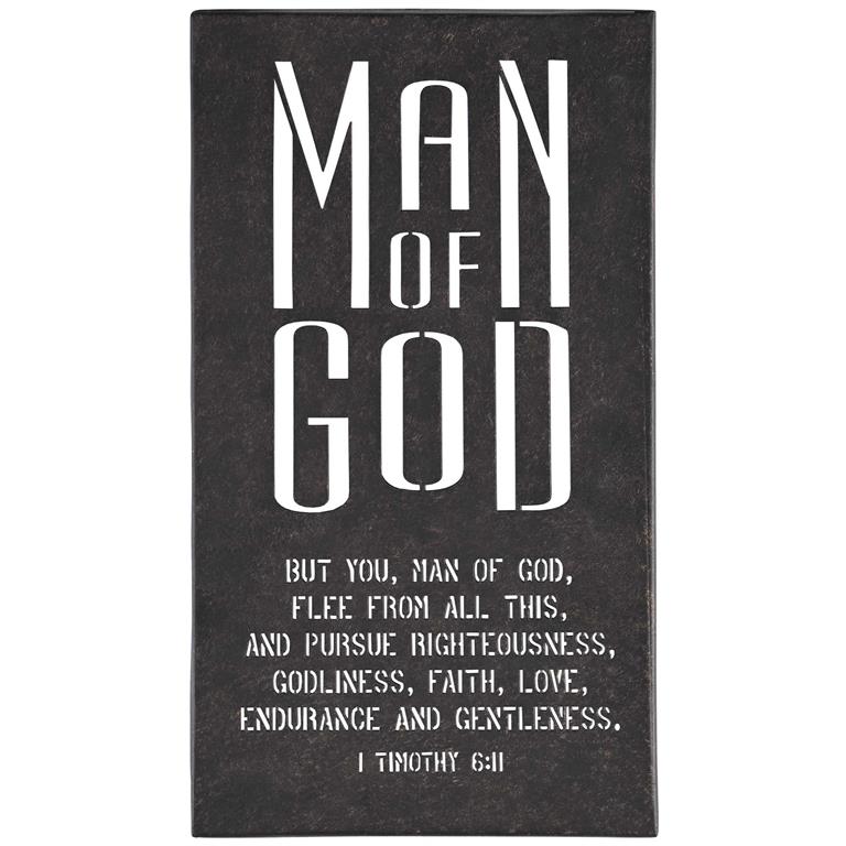 Wall Hanging Metal Man of God (03/25)