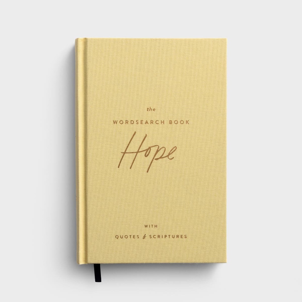 Wordsearch Book: Hope with Quotes and Scriptures