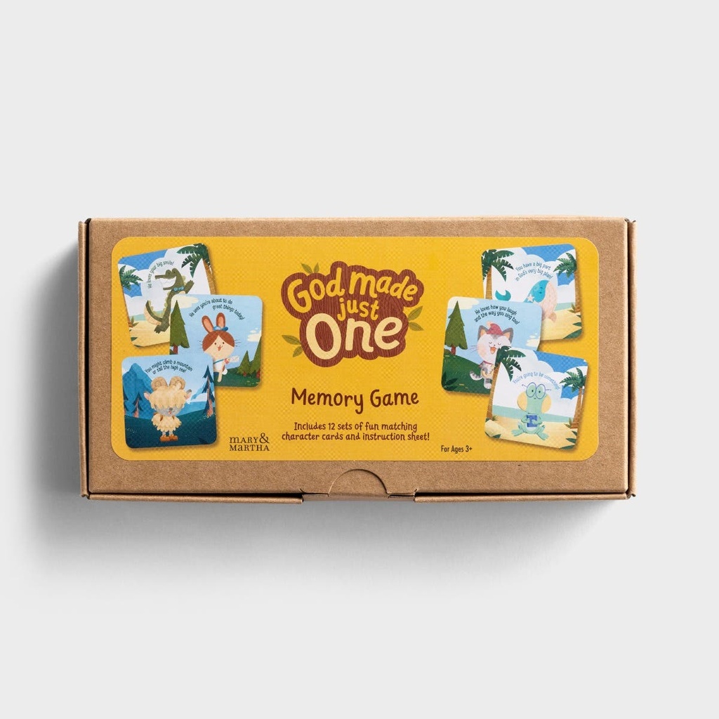 God Made Just One Memory Game 