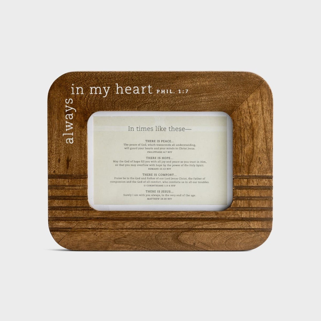 Photo Frame in My Heart Natural (04/25)