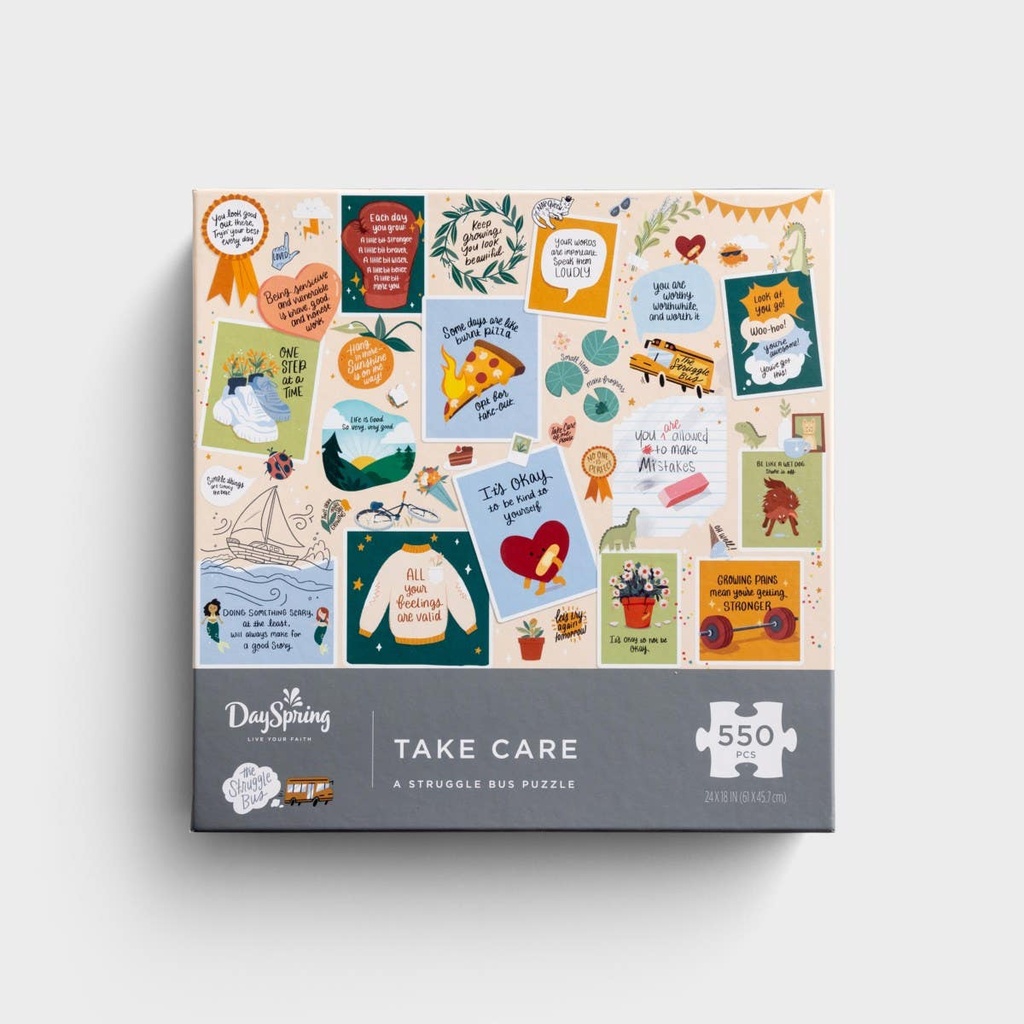 Puzzle Struggle Bus Take Care 550Pc (04/25)