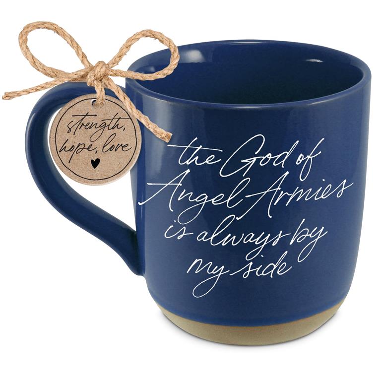 Mug God of Angel Armies by My Side Navy (04/25)