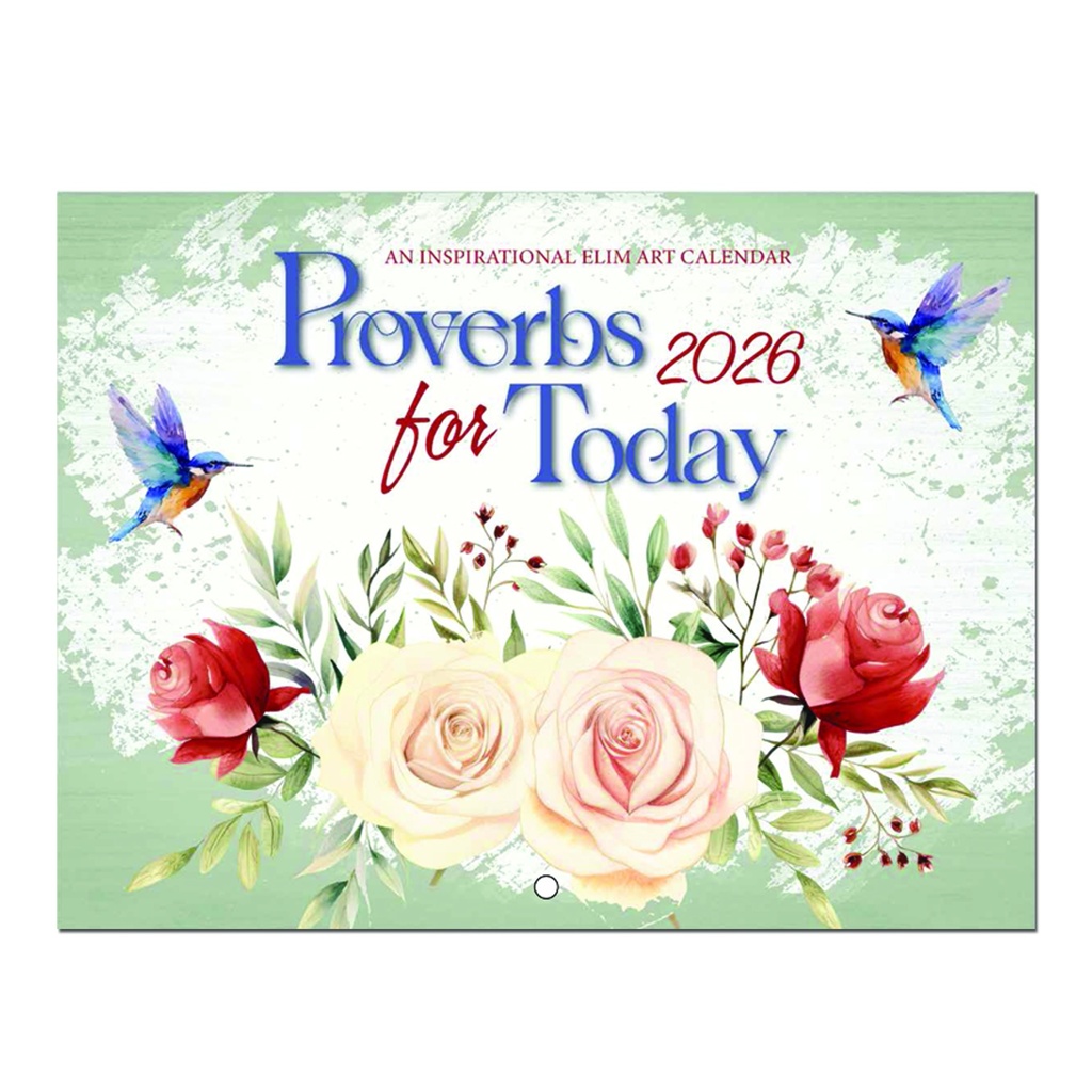 2026 Wall Calendar Proverbs For Today (07/25)
