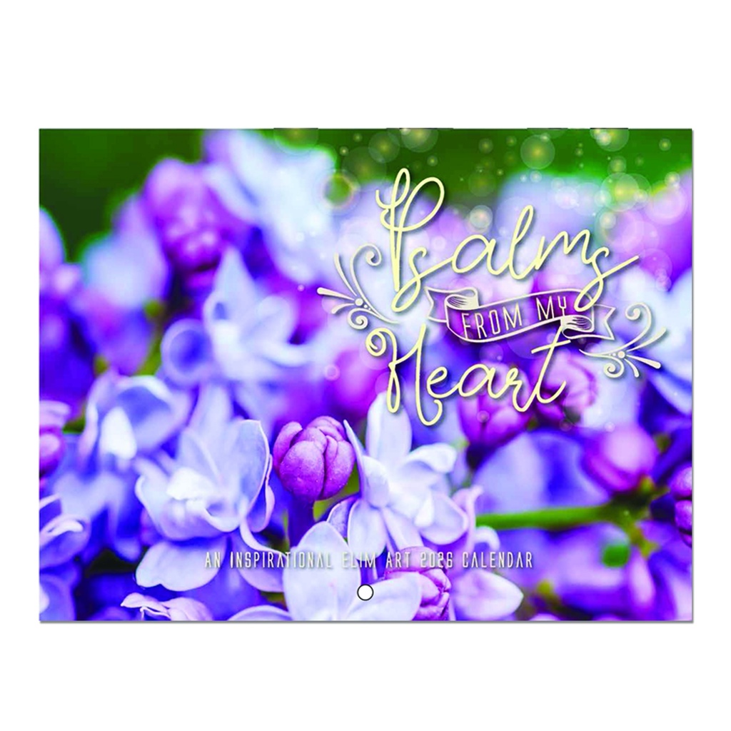 2026 Wall Calendar Psalms From The Heart (07/25)