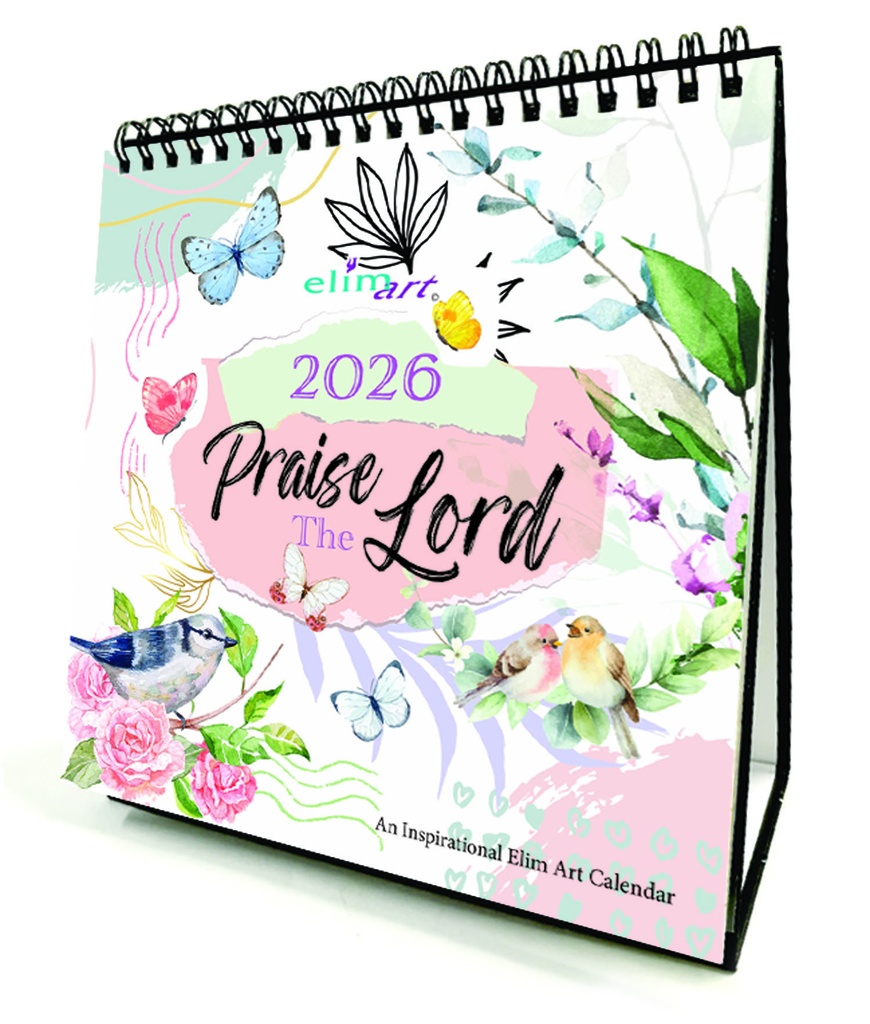 2026 Desktop Calendar Praise The Lord (07/25)