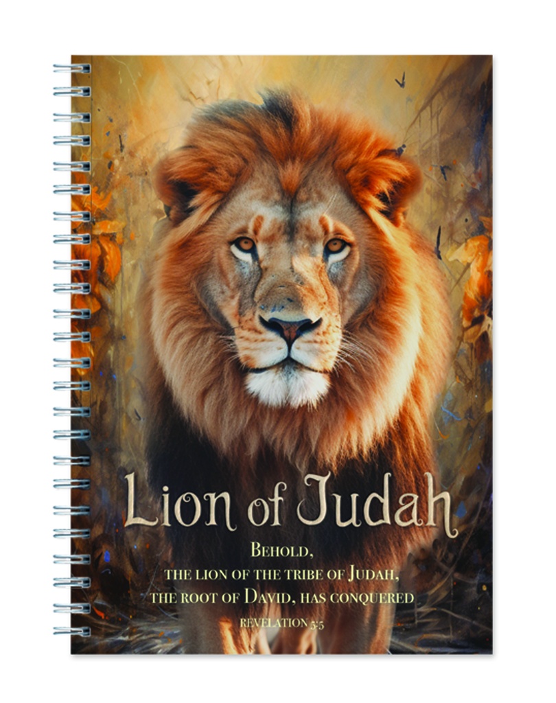 Journal Lion Of Judah Wire-O-Hardcover (08/25)