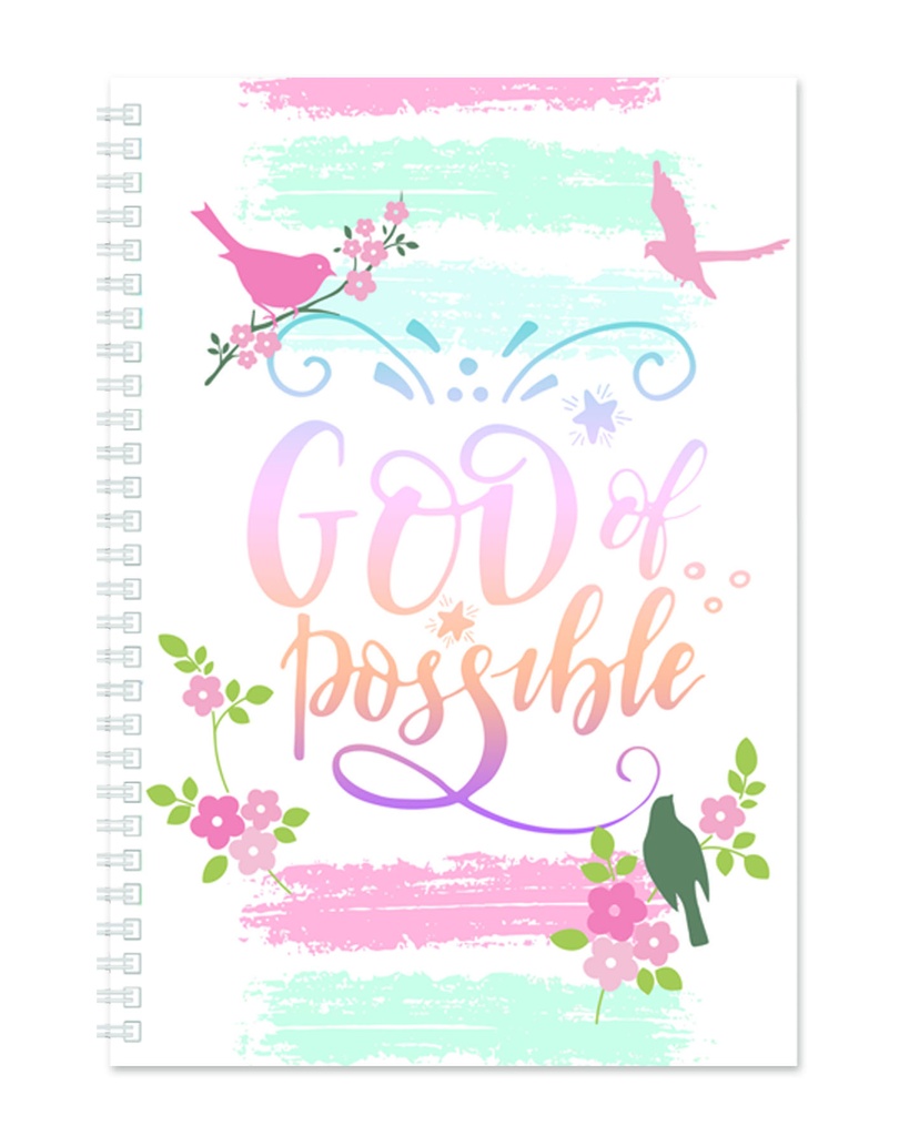 Journal God of Possible Wirebound (08/25)